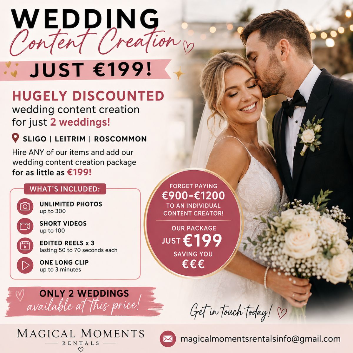 Magical Moments Rentals — photo booth